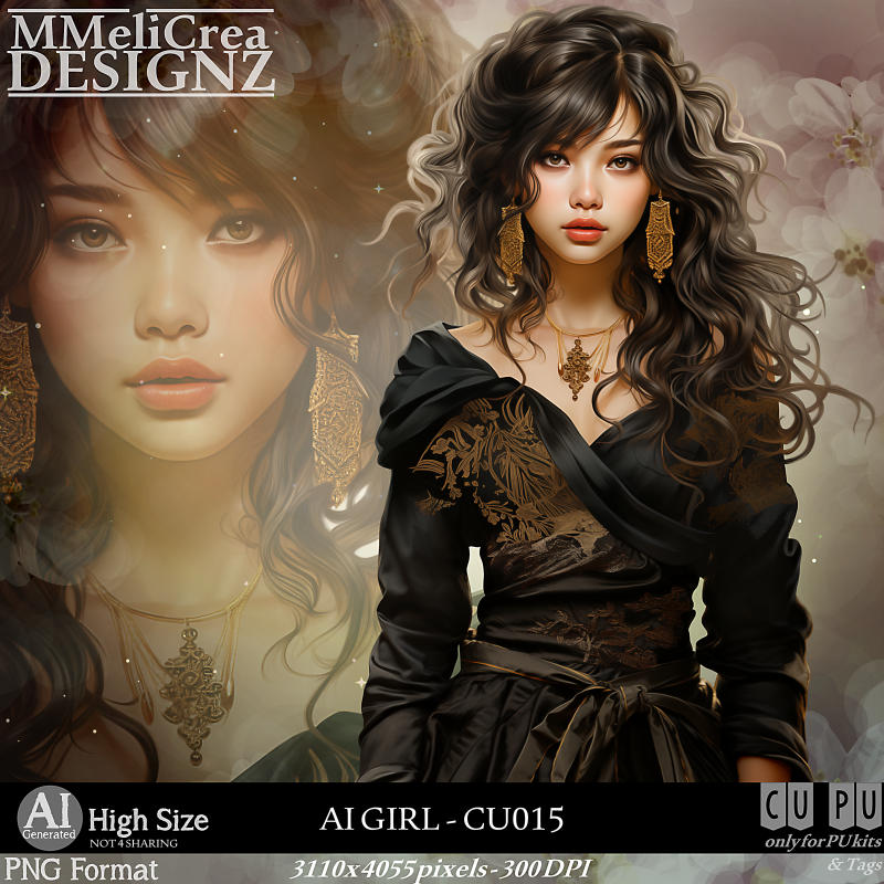 (image for) AI - GIRL CU015 (CU4PU/PNG)